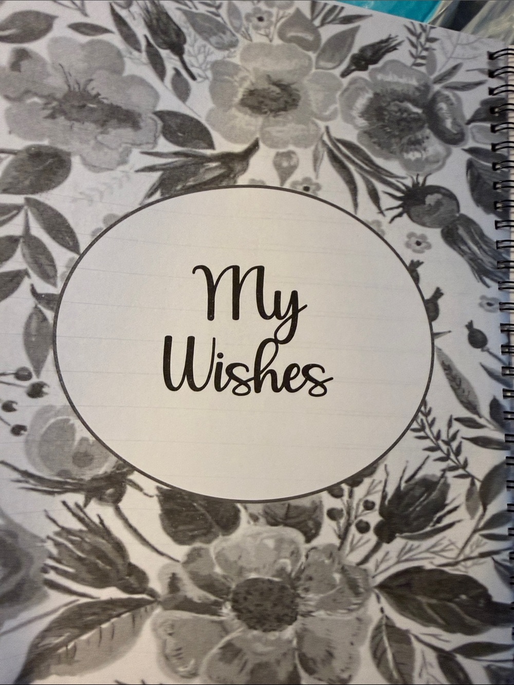 End of Life Planner — Black and White Hardcover Journal - Picture 7 of 11